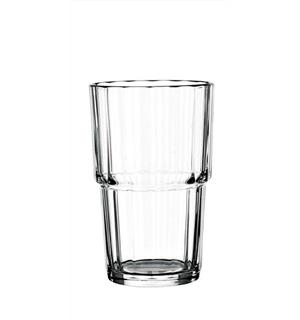 NORVEGE vannglass stablebar 27cl Ø:72mm H:115mm 27cl - Herdet glass 